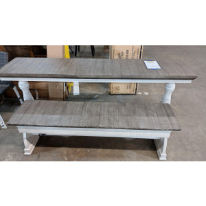 Dining Bench and Table