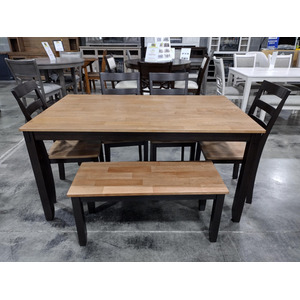 Dinner Table with 4 Chairs and Bench