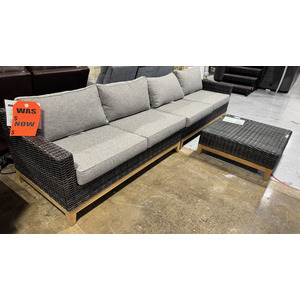 2-Piece Outdoor Sectional Sofa