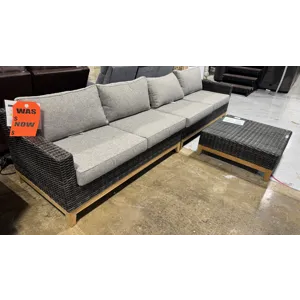 2-Piece Outdoor Sectional Sofa