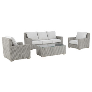 Harbor Breeze Outdoor Sofa, Arm Chairs and Table