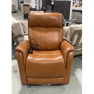 Triple Power Leather Recliner