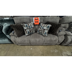 Triple Power Reclining Sofa with Heat and Massage
