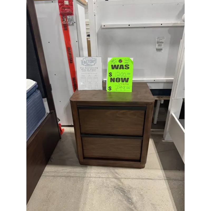 Queen Bed with Nightstand
