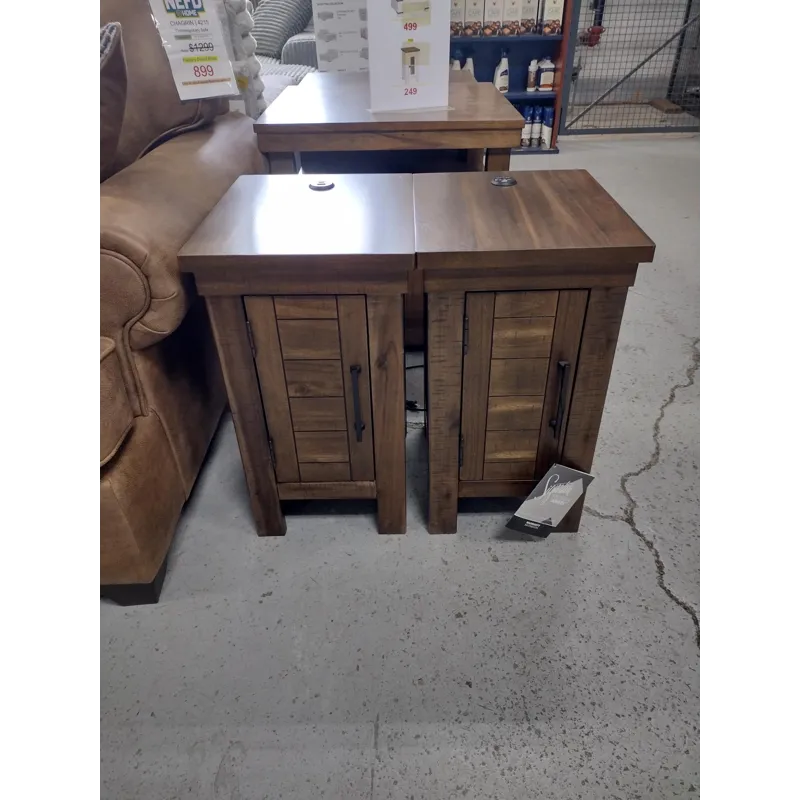 Nightstand with Power Ports (Pair of 2)