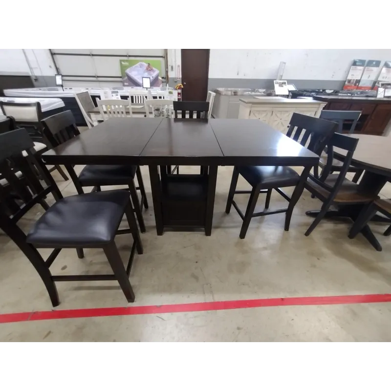 Counter-Height Dining Table with 4 Chairs