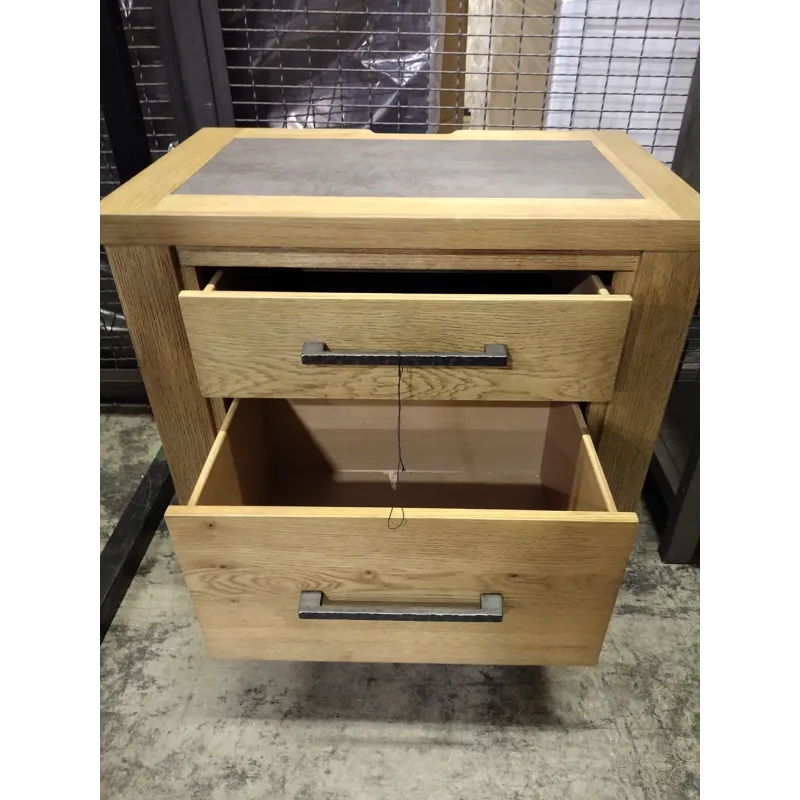 Two-Drawer Nightstand