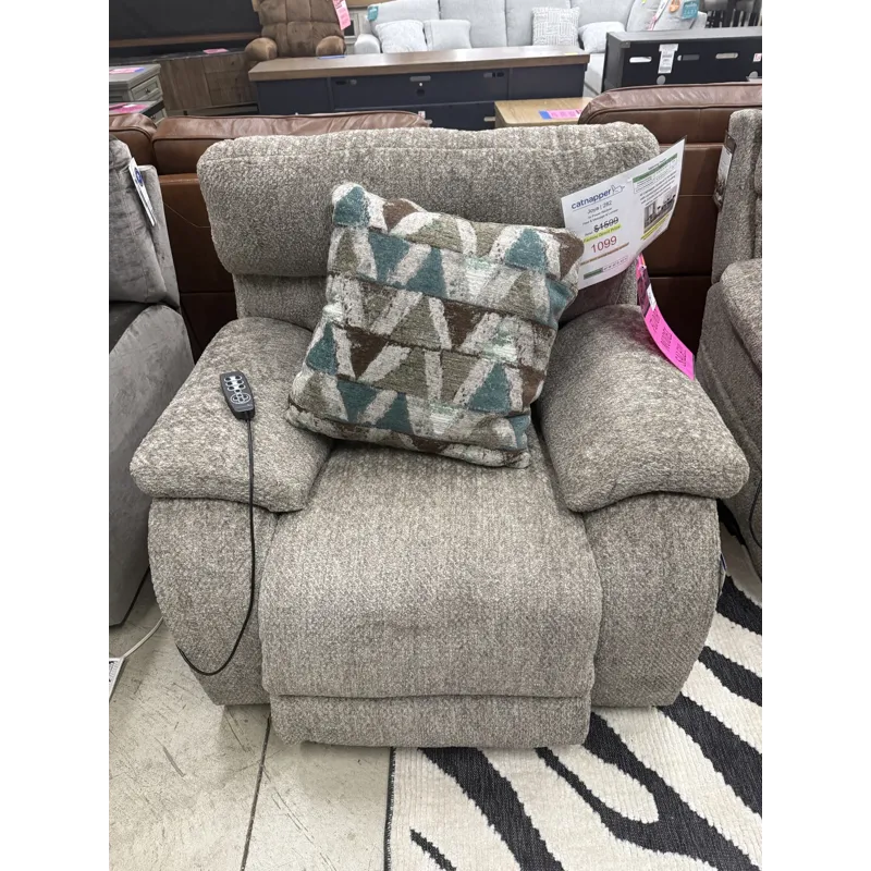 Triple Power Recliner with Heat and Massage