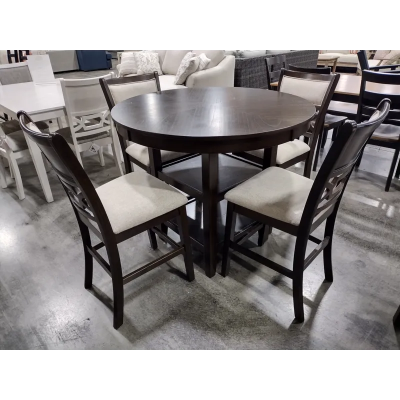 5-Piece Counter-Height Dining Set