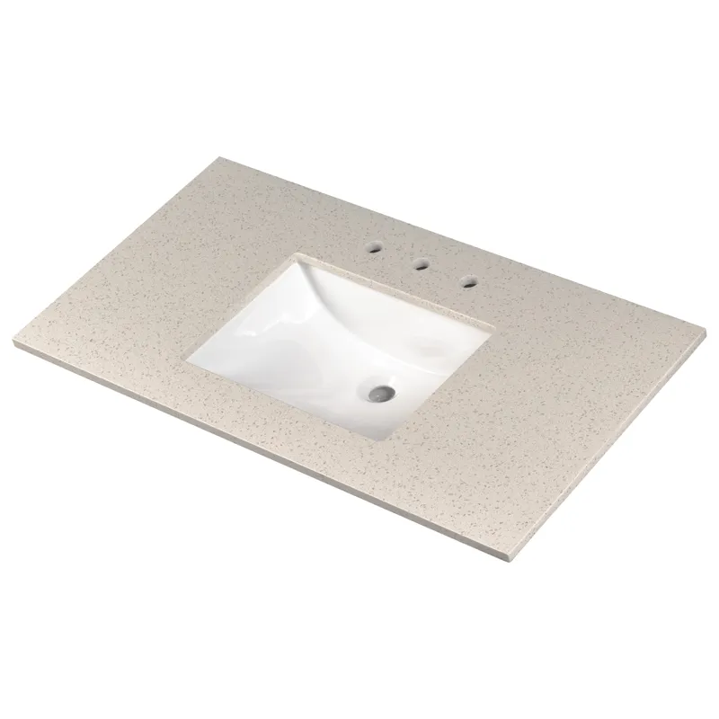 Iced White 36" Vanity Top