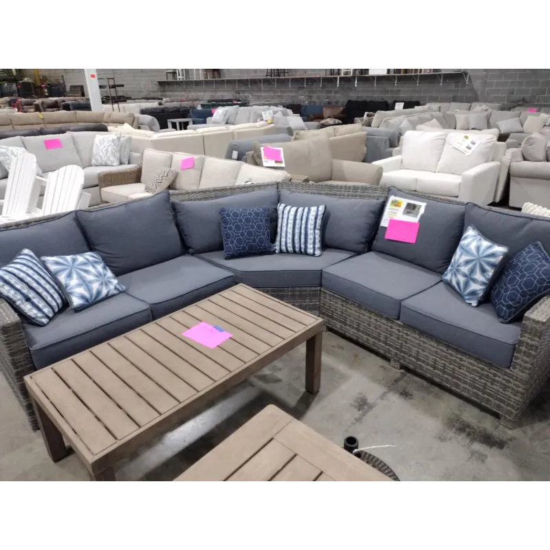 3-Piece Outdoor Sectional