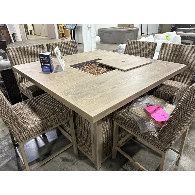 Outdoor Firepit Table