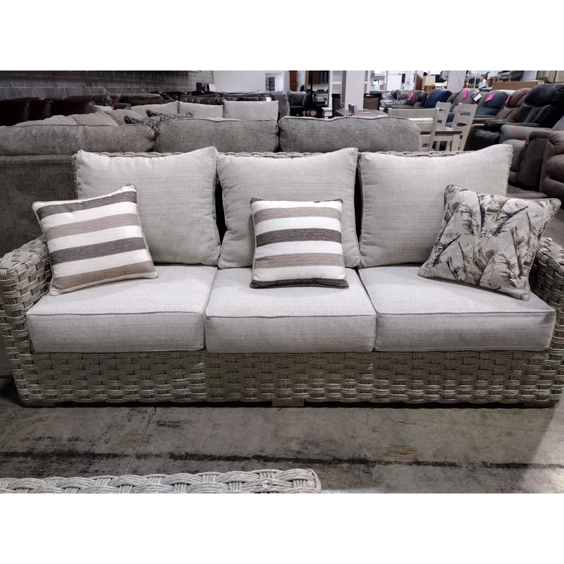 Outdoor Wicker Sofa