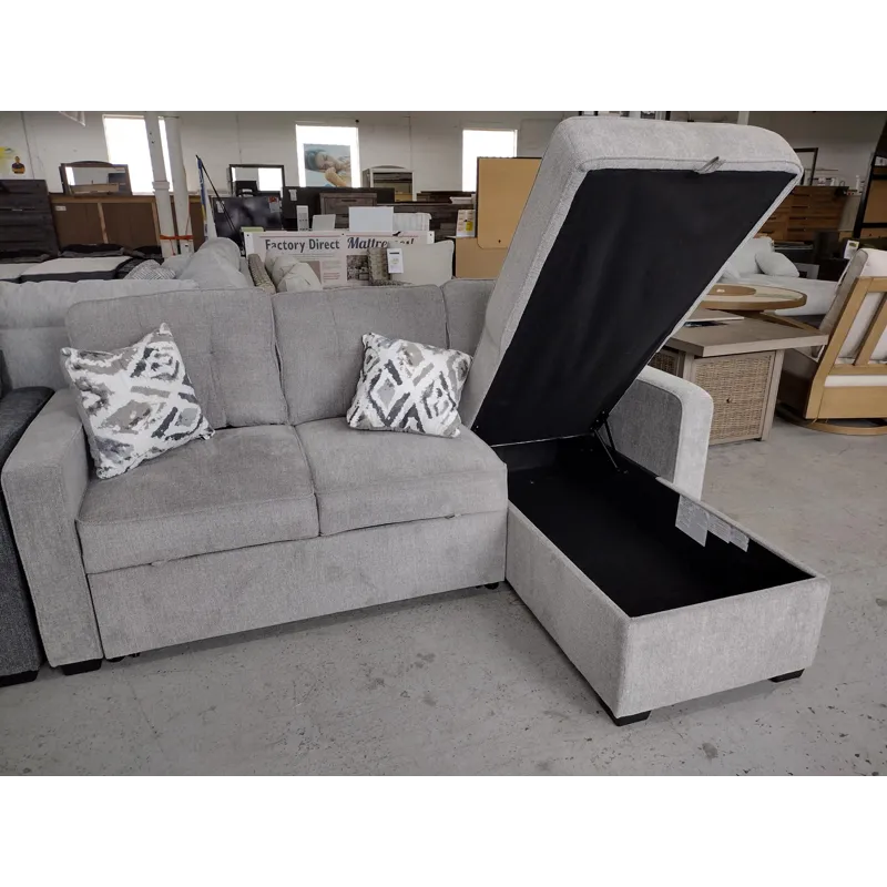 Modular Sleeper Sectional with Storage Chaise
