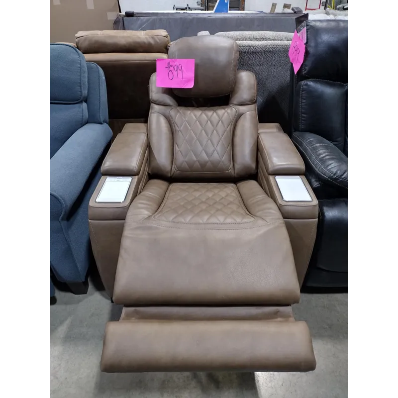 Triple Power Leather Lift Chair