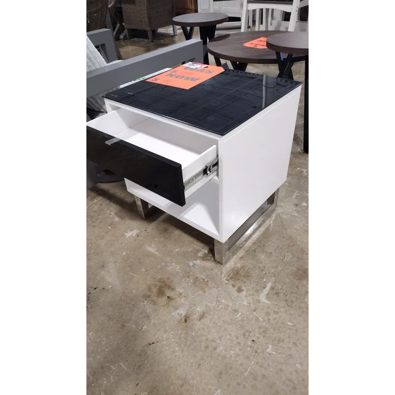 Glasstop Nightstand