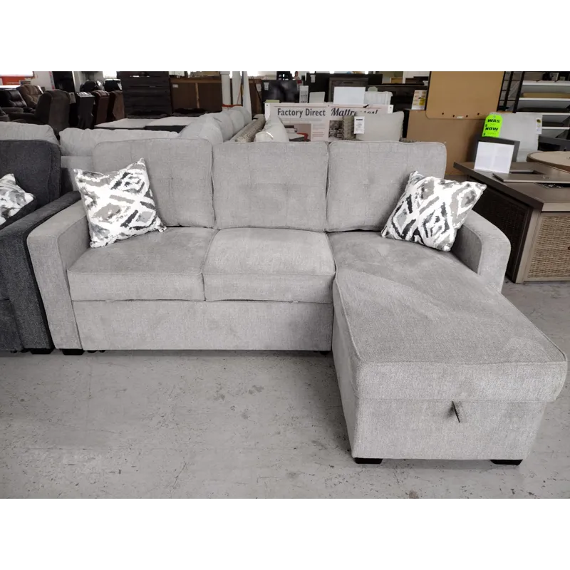 Modular Sleeper Sectional with Storage Chaise