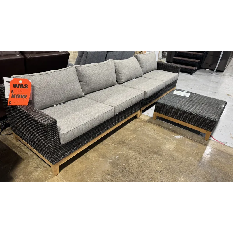2-Piece Outdoor Sectional Sofa
