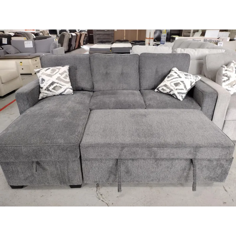 Modular Sleeper Sectional with Storage Chaise