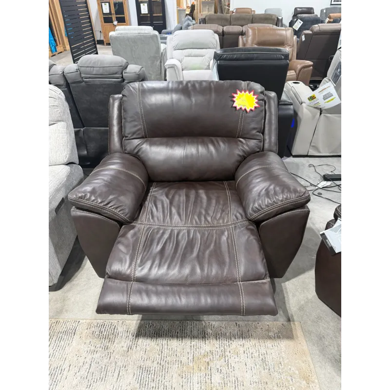 Leather Power Recliner