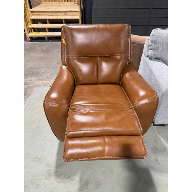 Power Leather Recliner