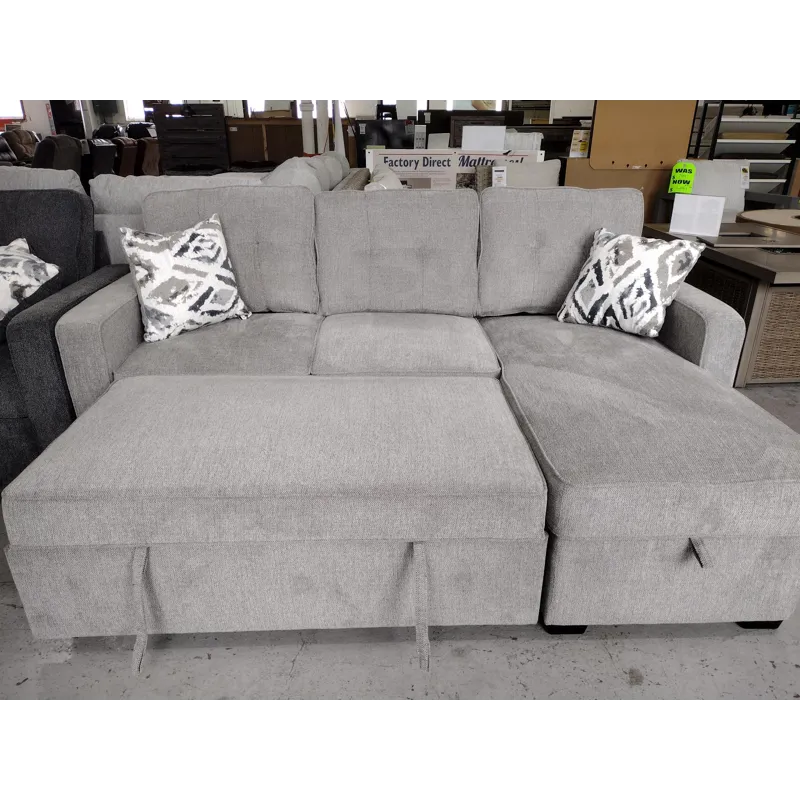 Modular Sleeper Sectional with Storage Chaise