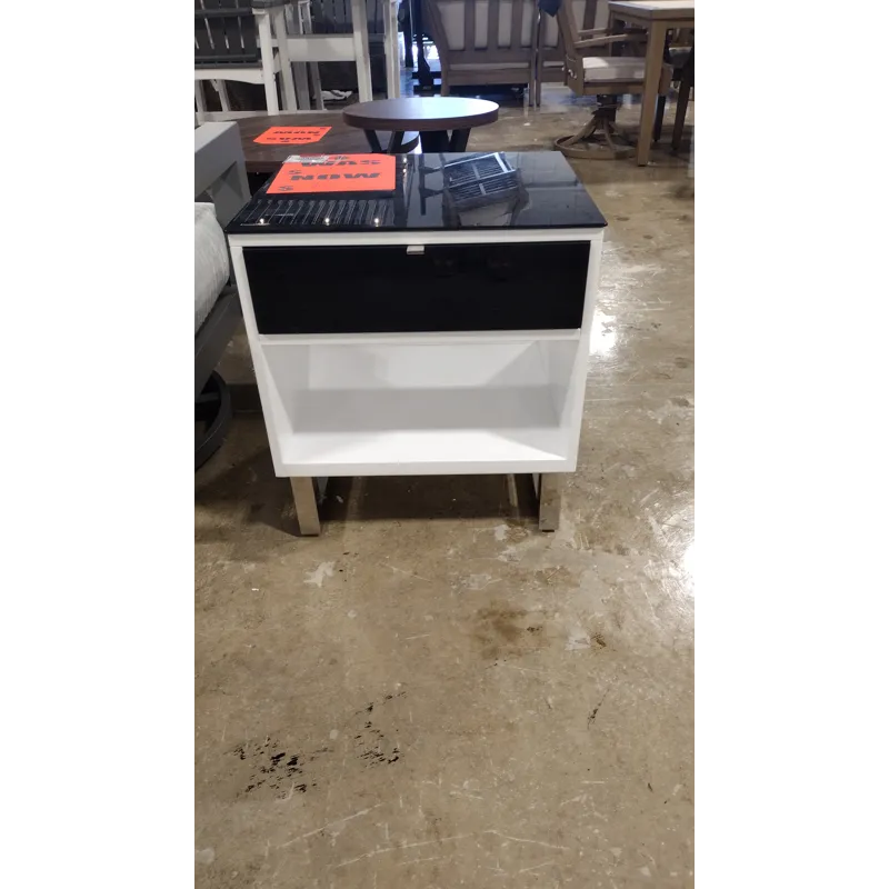 Glasstop Nightstand
