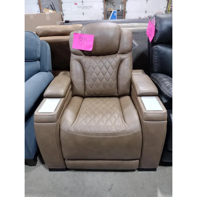 Triple Power Leather Lift Chair