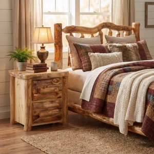 2 Drawer Aspen Nightstand