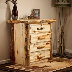Amish 4 Drawer Chest, Aspen