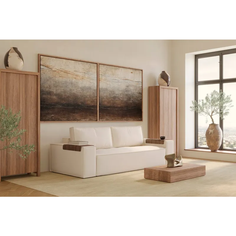 Newilla Wide Sofa Bed w/Lngr