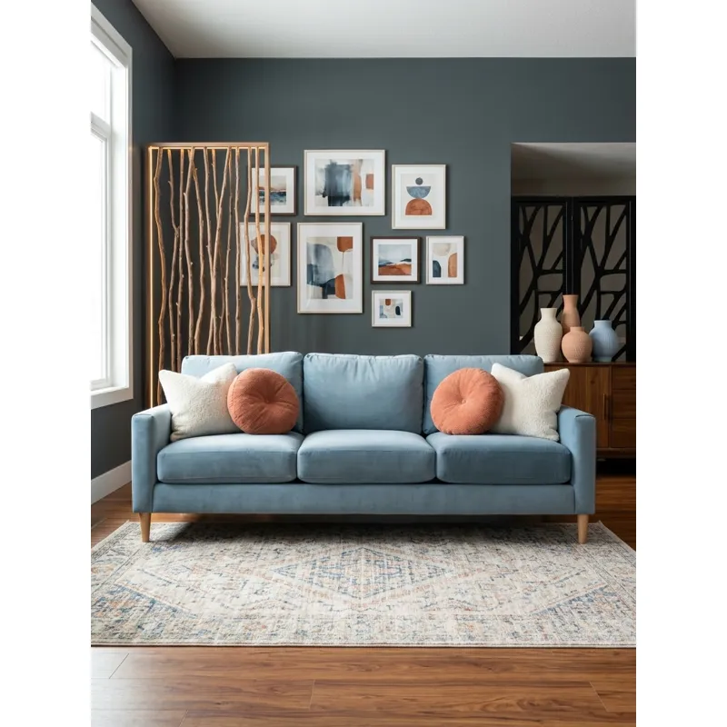 Blue Sofa