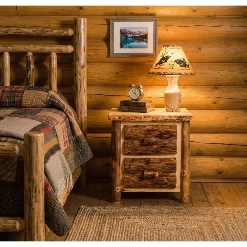 2 Drawer Aspen Nightstand