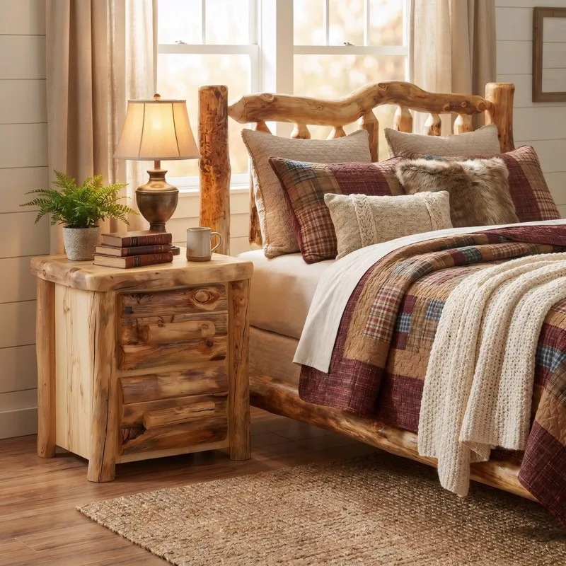 2 Drawer Aspen Nightstand