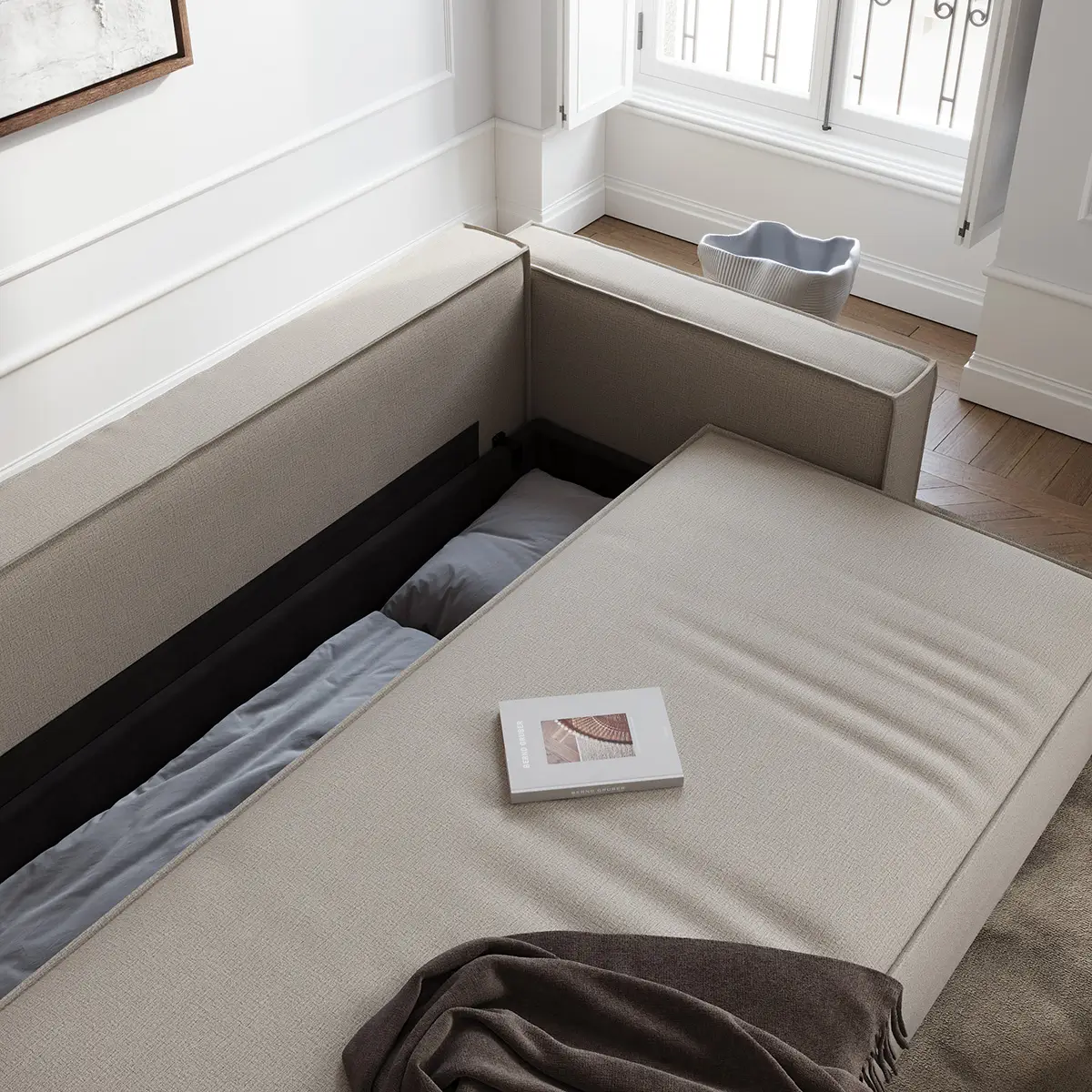 A modular sofa