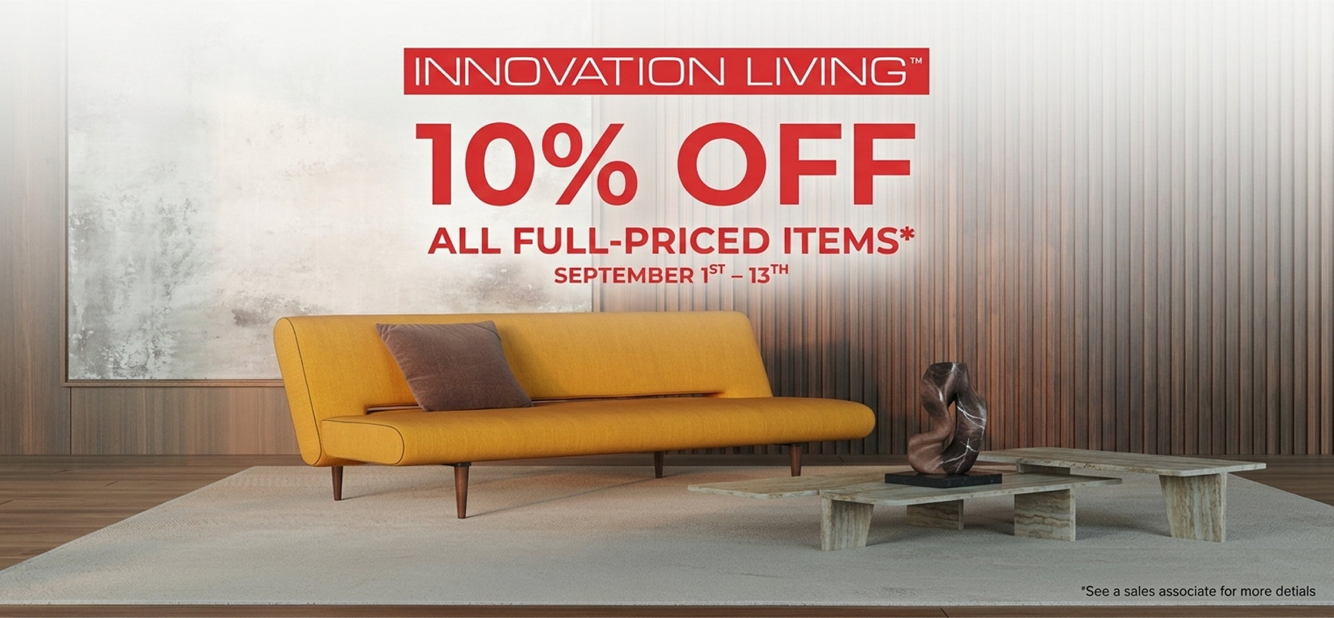 Save 10% Off Innovation Living!