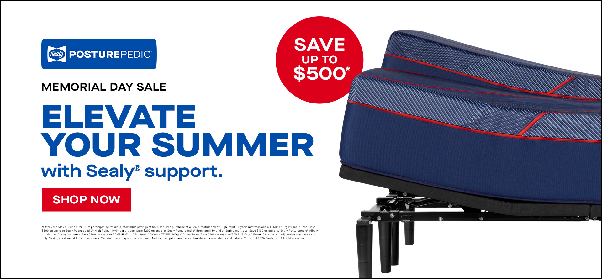 Memorial Day TSI Specials 