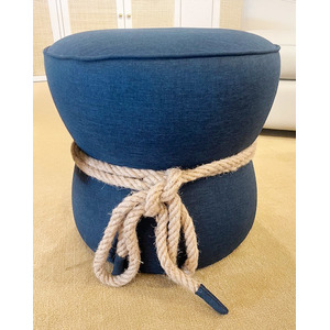 NAUTICAL ROPE OTTOMAN