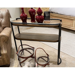 SPA WOOD CONSOLE HAND PLANED