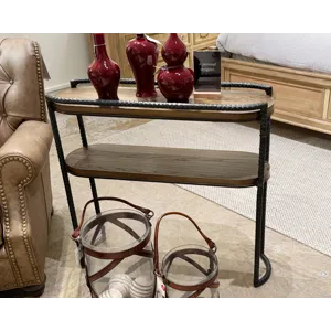 SPA WOOD CONSOLE HAND PLANED