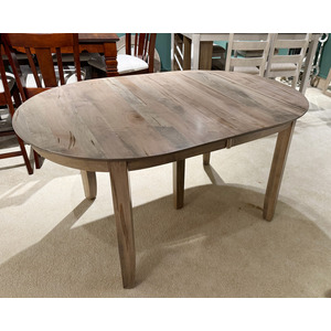 OVAL TABLE WITH 1 12" LEAF