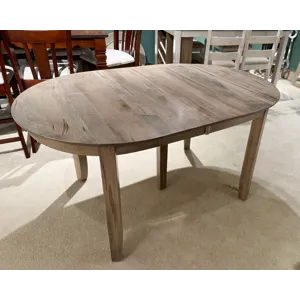 OVAL TABLE WITH 1 12" LEAF