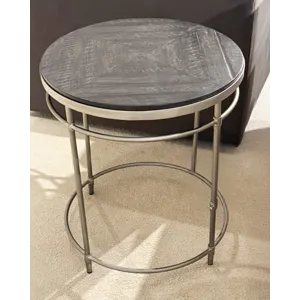 ST ARMAND ROUND END TABLE