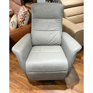 MEDIUM MIKE WOOD BASE RECLINER