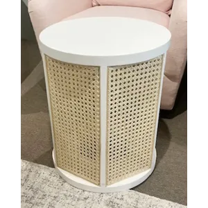 CANE SIDE TABLE