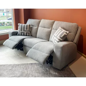 SOFA W POWER RECLINER/HEADREST