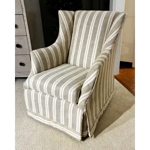 SWIVEL GLIDER W/SKIRT BAND