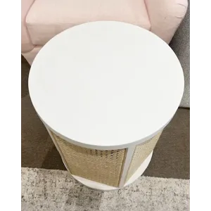 CANE SIDE TABLE
