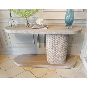 TWISTED ROPE CONSOLE TABLE
