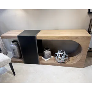 72" RECLAIMED OAK CONSOLE TBL